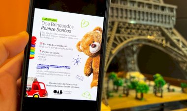 OAB Criciúma inicia campanha de arrecadação de brinquedos para crianças e adolescentes em situação de vulnerabilidade