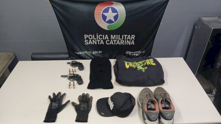Polícia prende assaltante após cometer roubo em cerâmica de Criciúma
