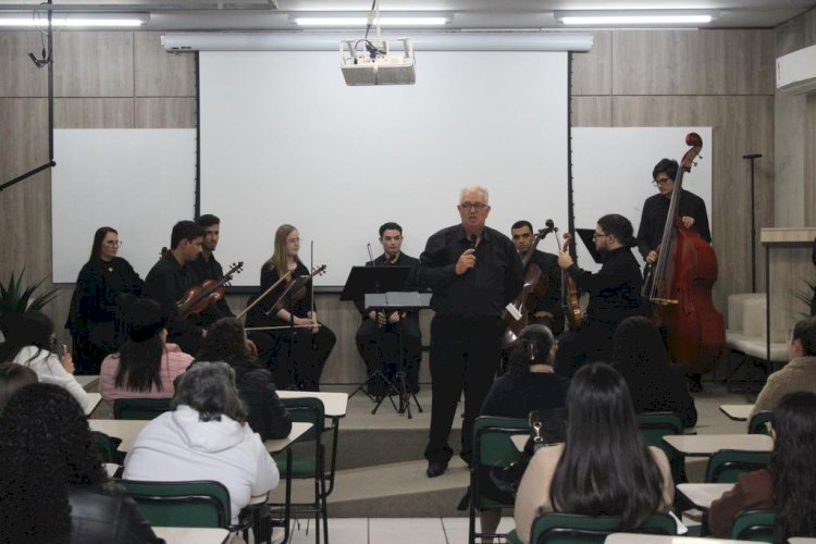 Curso de Pedagogia da Unesc celebra os 55 anos com concerto da Camerata Criciúma