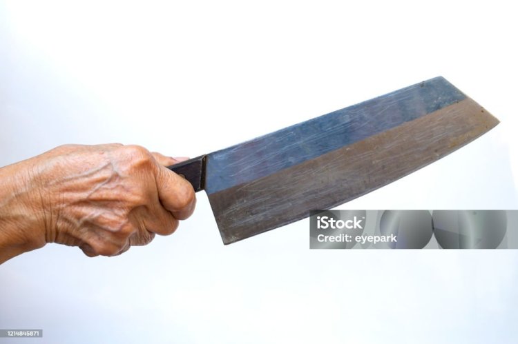 IDOSA DE 70 ANOS ARMADA DE FACÃO BOTA LADRÃO PRA CORRER EM CRICIÚMA