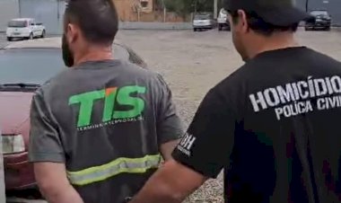 ACUSADO DE HOMICÍDIO É PRESO EM CRICIÚMA