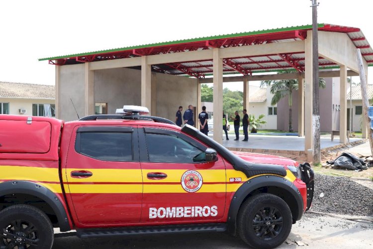 Vereador Neto Ugione acompanha reta final das obras do Posto Avançado dos Bombeiros no Rio Maina