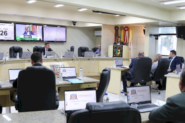 Resumo da 82ª Sessão Ordinária da 20ª Legislatura da Câmara de Criciúma