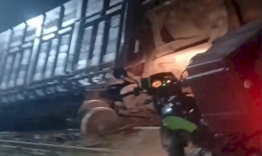 Descarrilamento de vagão provoca interdição de rua por mais de um dia em Criciúma