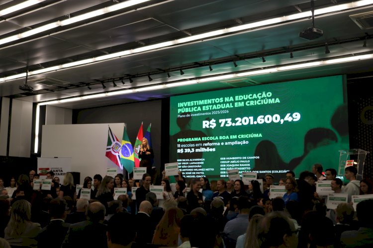 • Na Acic, Governo do Estado anuncia investimentos para Criciúma