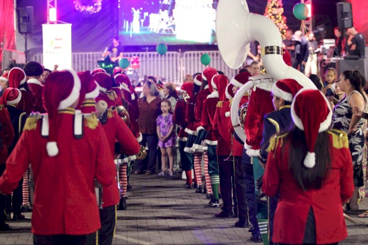 Natal do Centenário: Criciúma terá abertura da programação natalina com desfile e chegada do Papai Noel