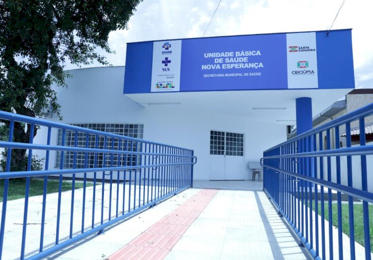 Criciúma amplia rede de atenção primária com duas novas Unidades Básicas de Saúde