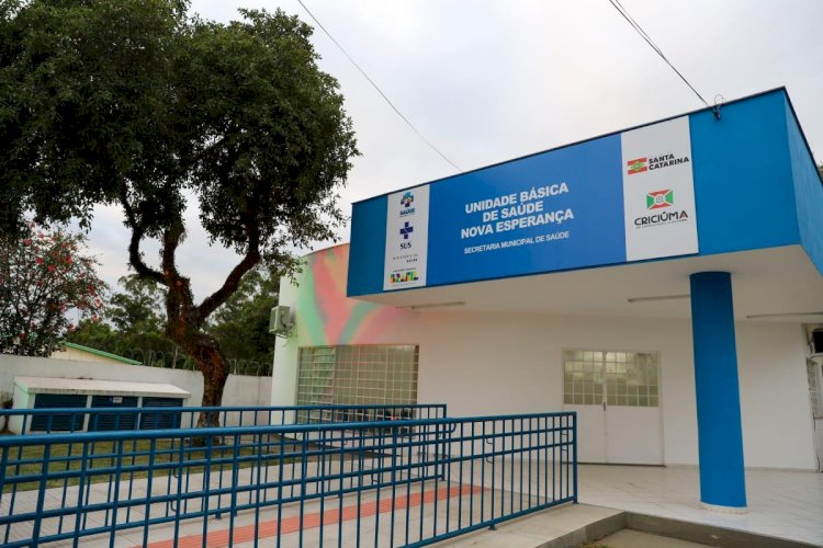 Governo de Criciúma entrega ampliação da Unidade Básica de Saúde do bairro Vila Nova Esperança