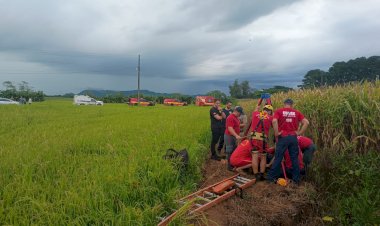 TIO MORRE AO TENTAR SALVAR SOBRINHO EM AÇUDE EM FORQUILHINHA
