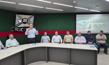 • Porto Seco: Governo de Criciúma assina ordem de serviço para obras de infraestrutura em vias do Loteamento Cidade dos Transportes