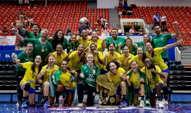 Atletas e auxiliar-técnica de Criciúma conquistam título com a Seleção Brasileira Sub-20 de Handebol Feminino