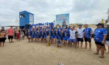 Praia é campeão do Regional de Areia do Rincão