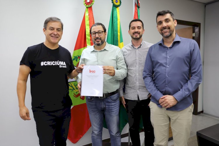 Criciúma recebe estudo de viabilidade da PPP de Cidade Inteligente