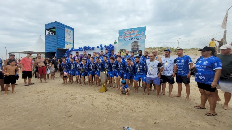 Praia é campeão do Regional de Areia do Rincão