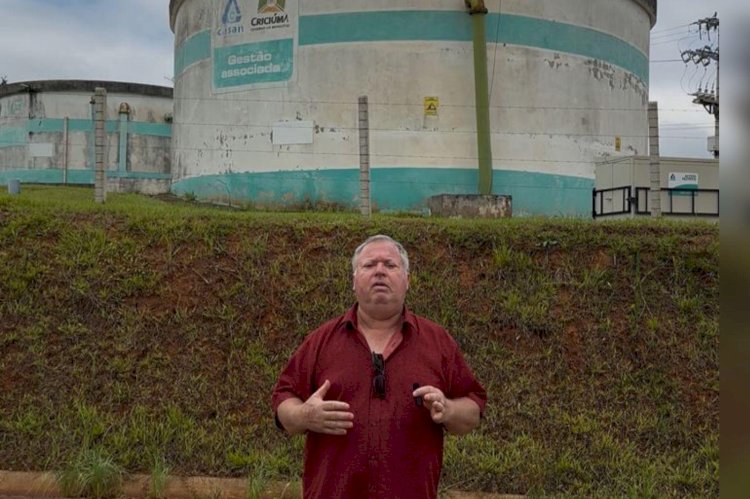 Câmara de Criciúma articula melhorias no sistema de abastecimento de água
