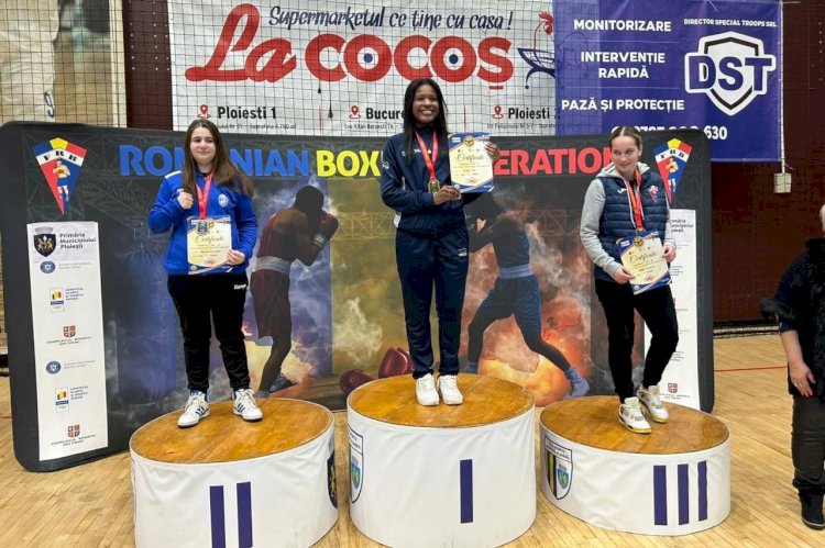 Boxeadora de Criciúma fatura medalha de ouro com a Seleção Brasileira de Base, na Romênia