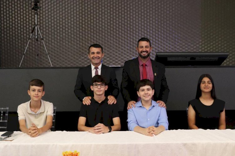 Sessão Solene marca instalação da 8ª Legislatura Mirim em Criciúma