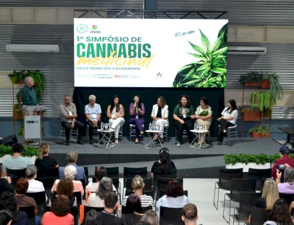 Simpósio sobre cannabis medicinal coloca ciência e políticas públicas em pauta no Sul catarinense