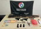 Armas de fogo, drogas e munições são apreendidas durante ação em Araranguá