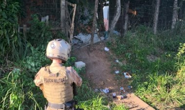 Operação APNEIA II  apreende crack na região dos trilhos no bairro Pinheirinho