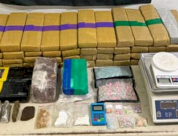 TRAFICANTE É PRESO COM MAIS DE 45 KG DE DROGAS EM ARARANGUÁ
