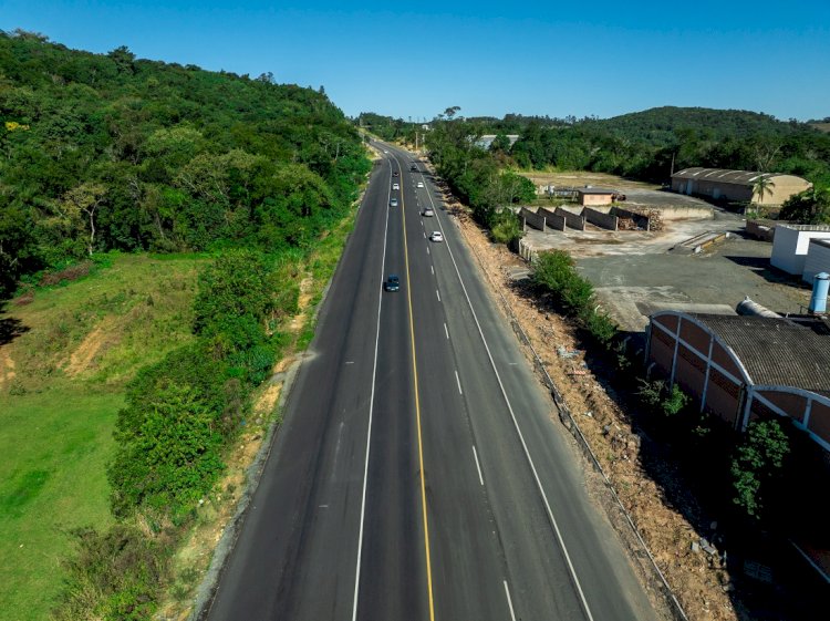 Estrada Boa: duplicação da SC-108 entre Urussanga e Cocal do Sul chega a 70