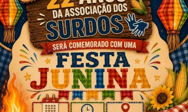 Associação dos Surdos de Criciúma promove Festa Junina no dia 1º de agosto
