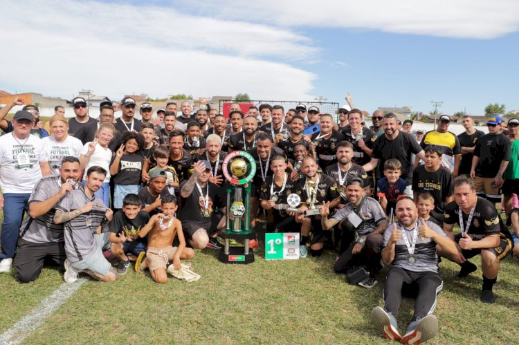 Amigos do Pexinga é o campeão do Campeonato Municipal de Futebol de Criciúma