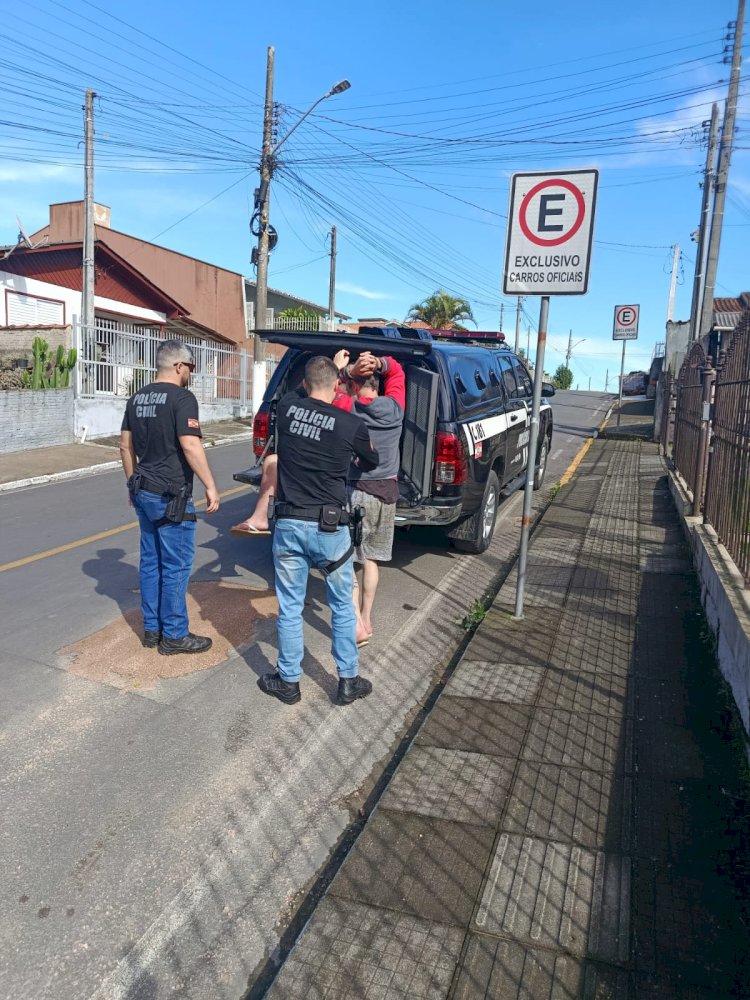 Polícia Civil realiza a Operação Jato Falso para combater o crime de tráfico de drogas e prende três elementos