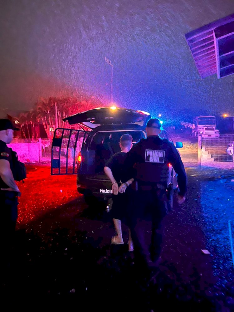 OPERAÇÃO E PRISÃO É FEITA EM CRICIUMA PELA POLÍCIA CIVIL