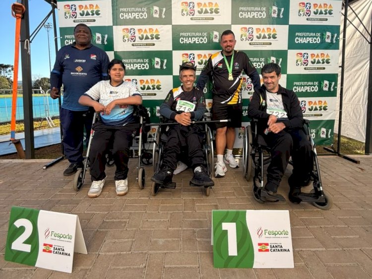 Criciúma conquista 30 medalhas nos Jogos Paradesportivos de Santa Catarina