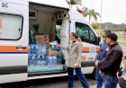 Prefeitura de Criciúma entrega kits de ajuda humanitária a cerca de 700 pessoas atingidas pela chuva