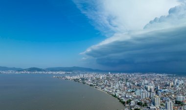 Mudança no tempo e aumento do risco de temporais em Santa Catarina