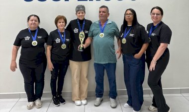 Unidas pela Bocha e Bar Serafin garantem vaga na final do 2º Torneio Coopercocal de Bocha Feminina