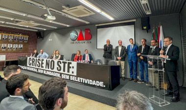 Crise no STF leva OAB Criciúma e entidades a cobrar apuração ampla e isenta