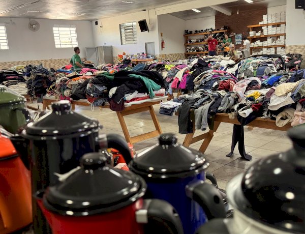 Com fila em formação, Grande Rio Maina recebe a 5ª edição do Bazar Beneficente Aliança