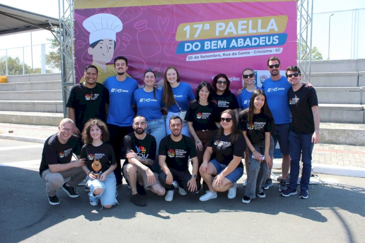 Paella Beneficente da Abadeus ganha força com apoio de empresas e instituições
