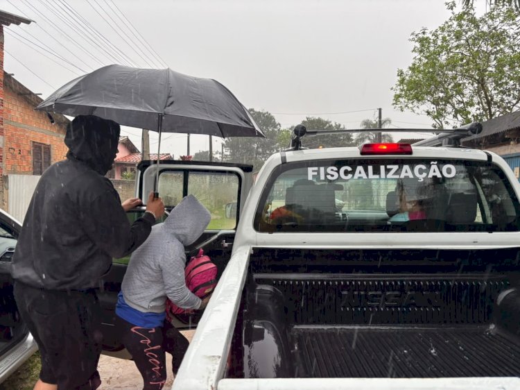 Defesa Civil, secretarias municipais e forças de segurança atuaram no atendimento às ocorrências e no monitoramento das áreas de risco