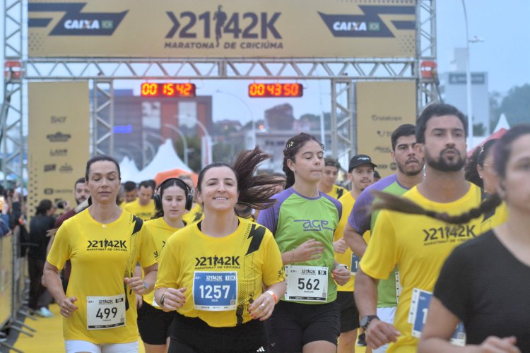 Maratona de Criciúma 2026 tem como grandes campeões Katrina Dajori e Cristian Genuíno
