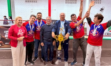 Elevadores Castelo A é o campeão da Série A do Municipal de Bocha de Criciúma  2026