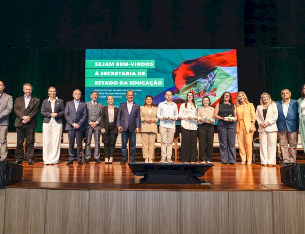 Pela primeira vez na história, Educação catarinense terá administradores e analistas para apoiar escolas e qualificar o ensino em todas as regiões