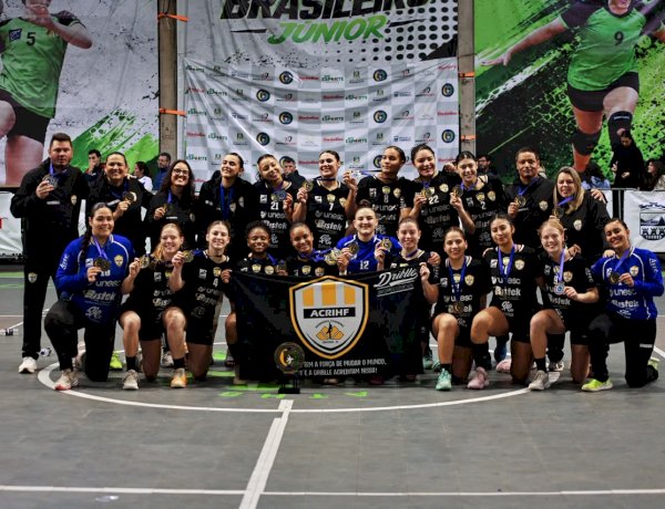 Criciúma é campeã brasileira de handebol feminino júnior