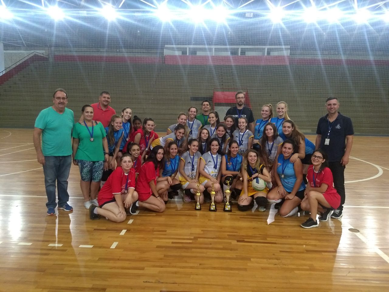 Jesc: Colégio Marista é campeão no vôlei feminino