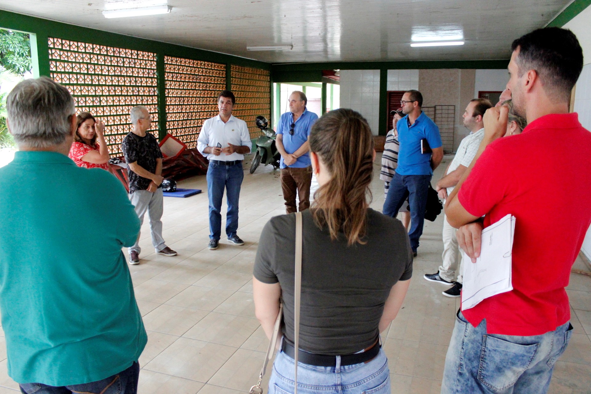 Reforma na escola Luiz Lazzarin do Rio Maina segue em ritmo acelerado