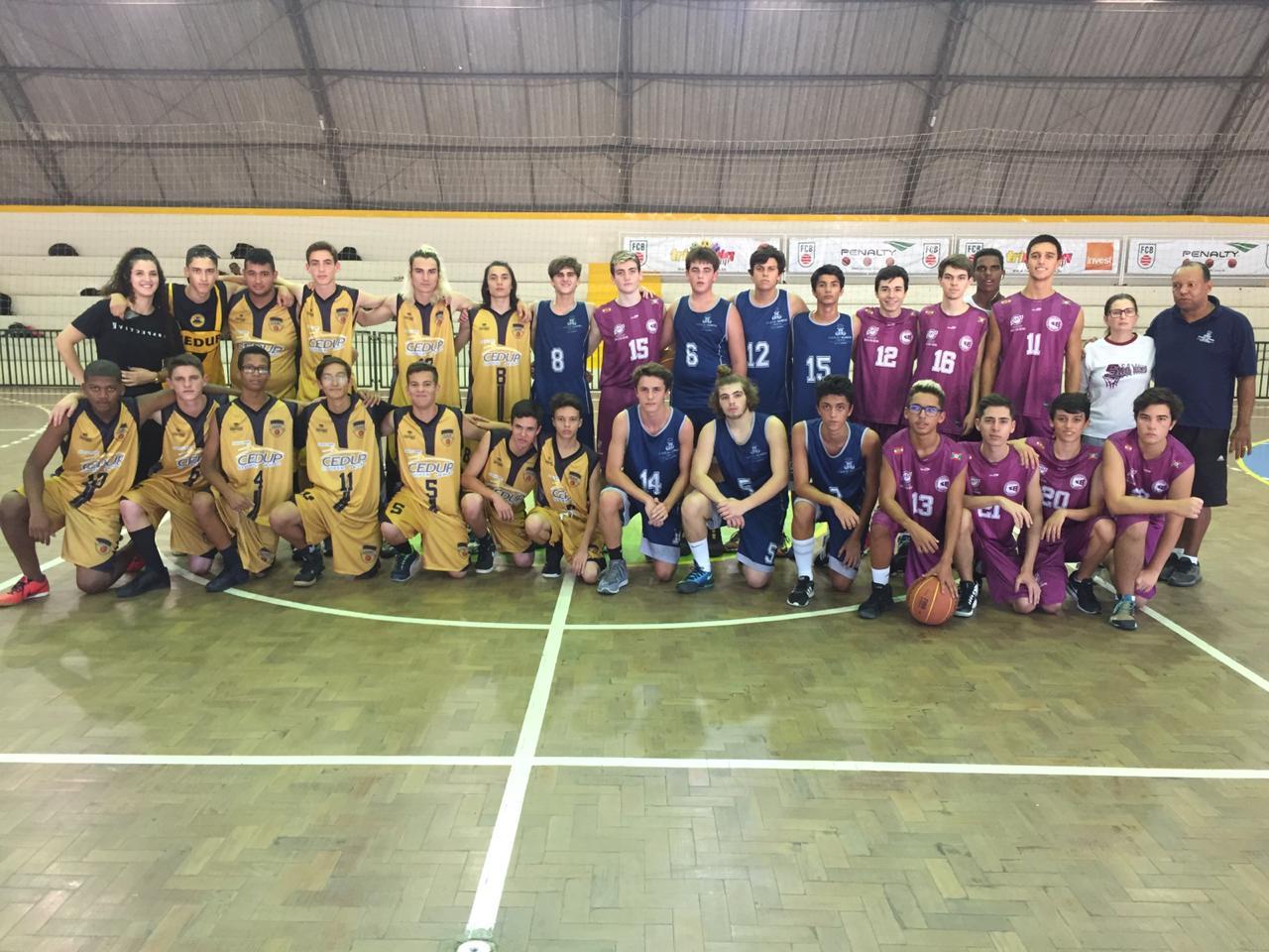 Jesc: Cedup é campeão no basquete masculino