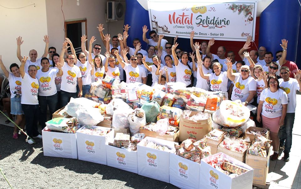 Igreja Assembleia de Deus da Mineira Velha prove Segundo natal Solidário