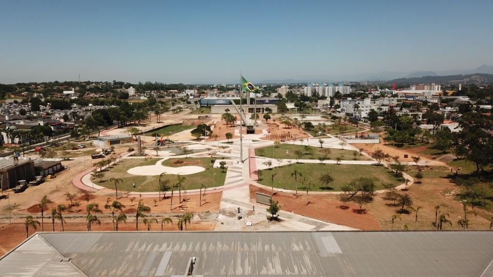 Criciúma comemora 140 anos com inauguração do Parque Municipal Prefeito Altair Guidi