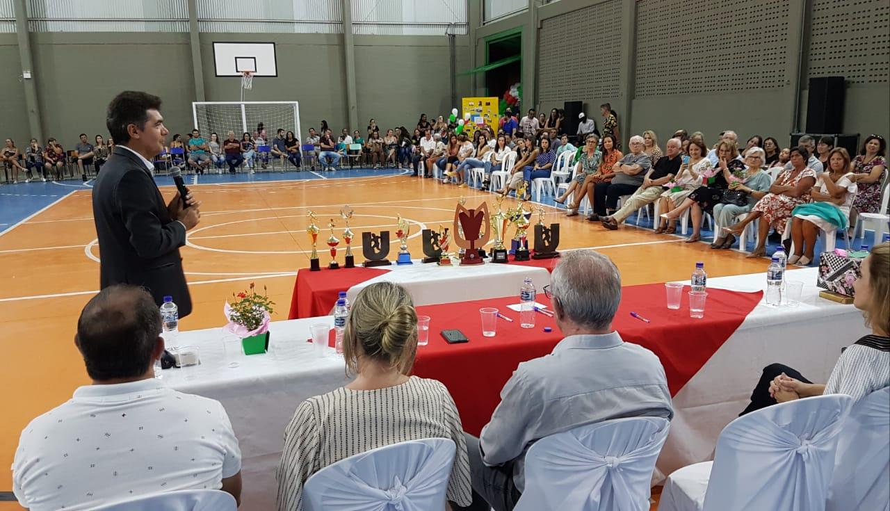 Ampliação e ginásio de esportes marcam inaugurações na Educação em Criciúma