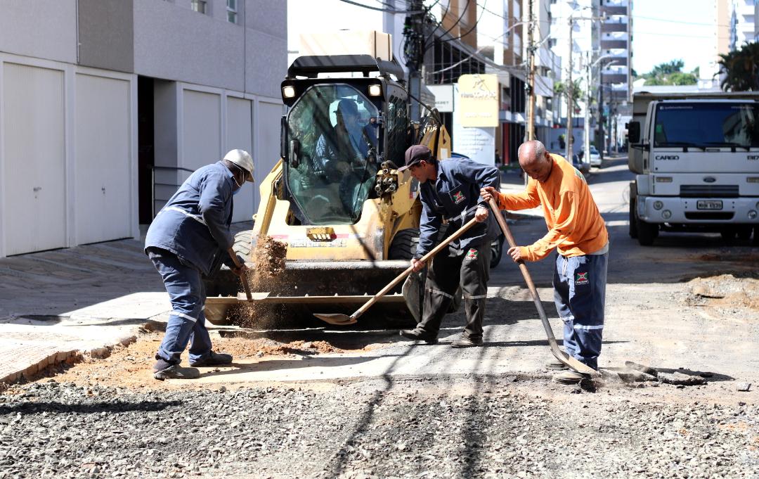 Prefeitura intensifica retomada de obras em Criciúma