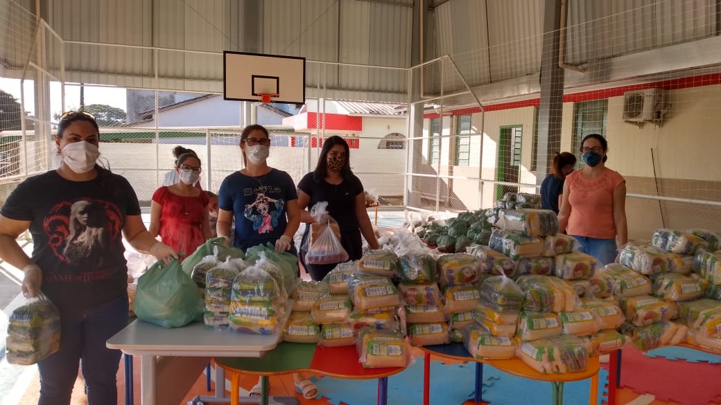 Escolas da rede pública municipal de Criciúma  recebem Kits alimentação